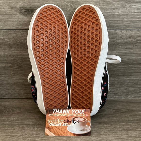 Vans Era Ditsy Floral Black Pink Women's NWB - Picture 7 of 7